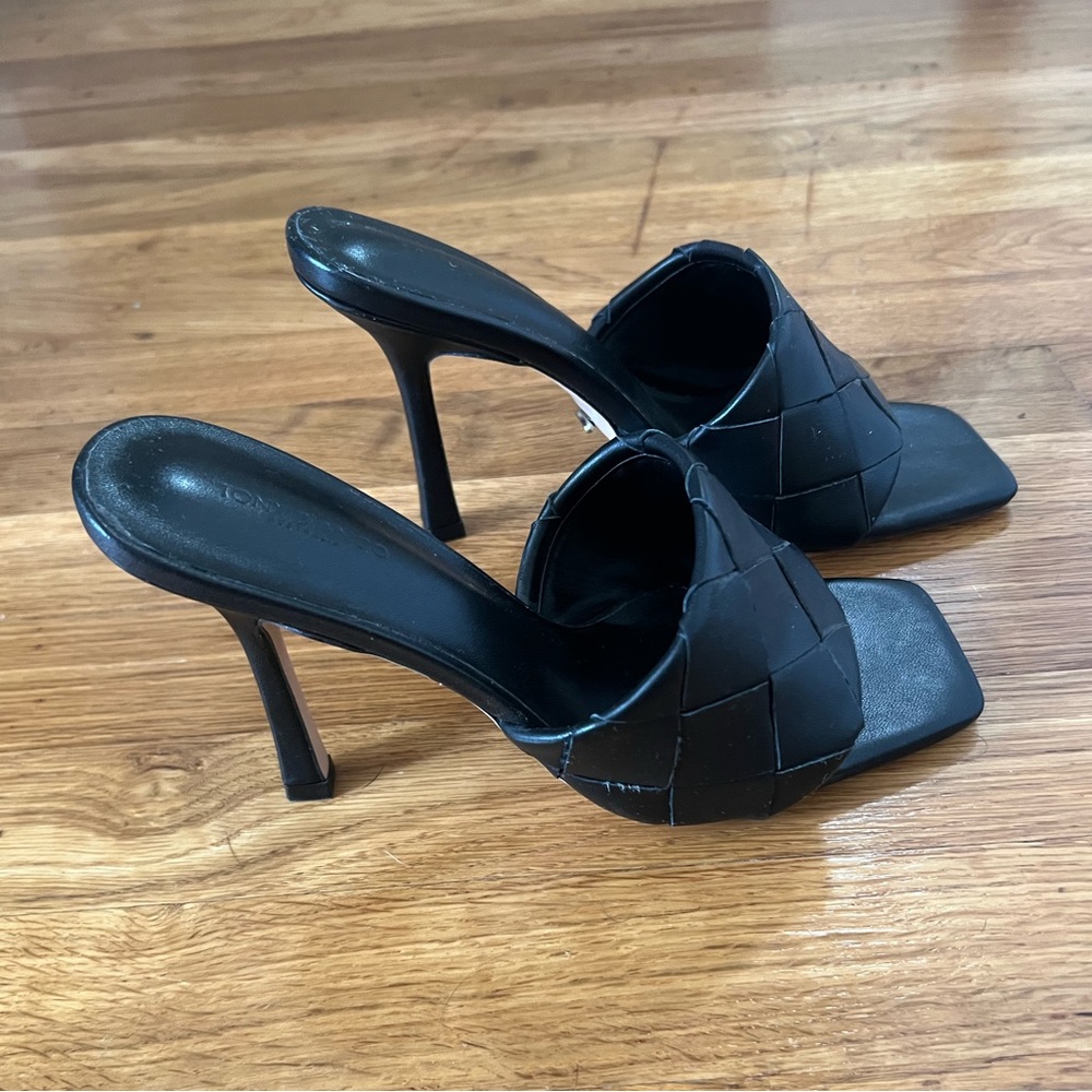 Tony Bianco Heels Blk size 8 - Picture 3 of 4